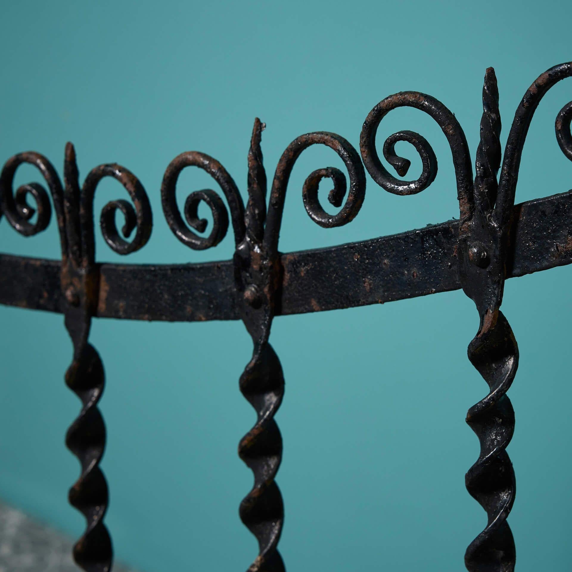 Cancello pedonale in ferro battuto rigenerato In condizioni discrete in vendita a Wormelow, Herefordshire