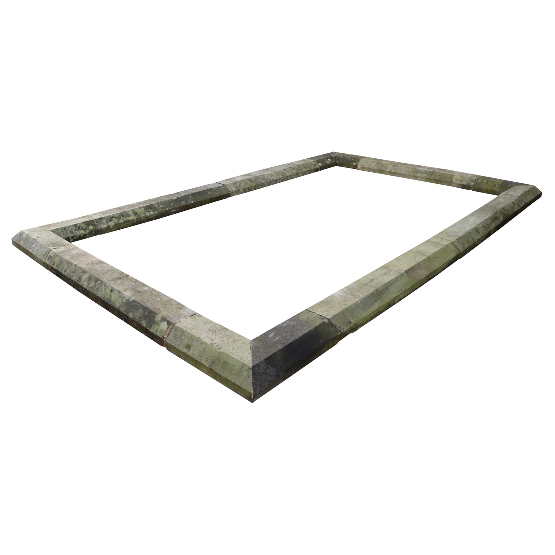 Reclaimed Yorkstone Pool or Pond Surround