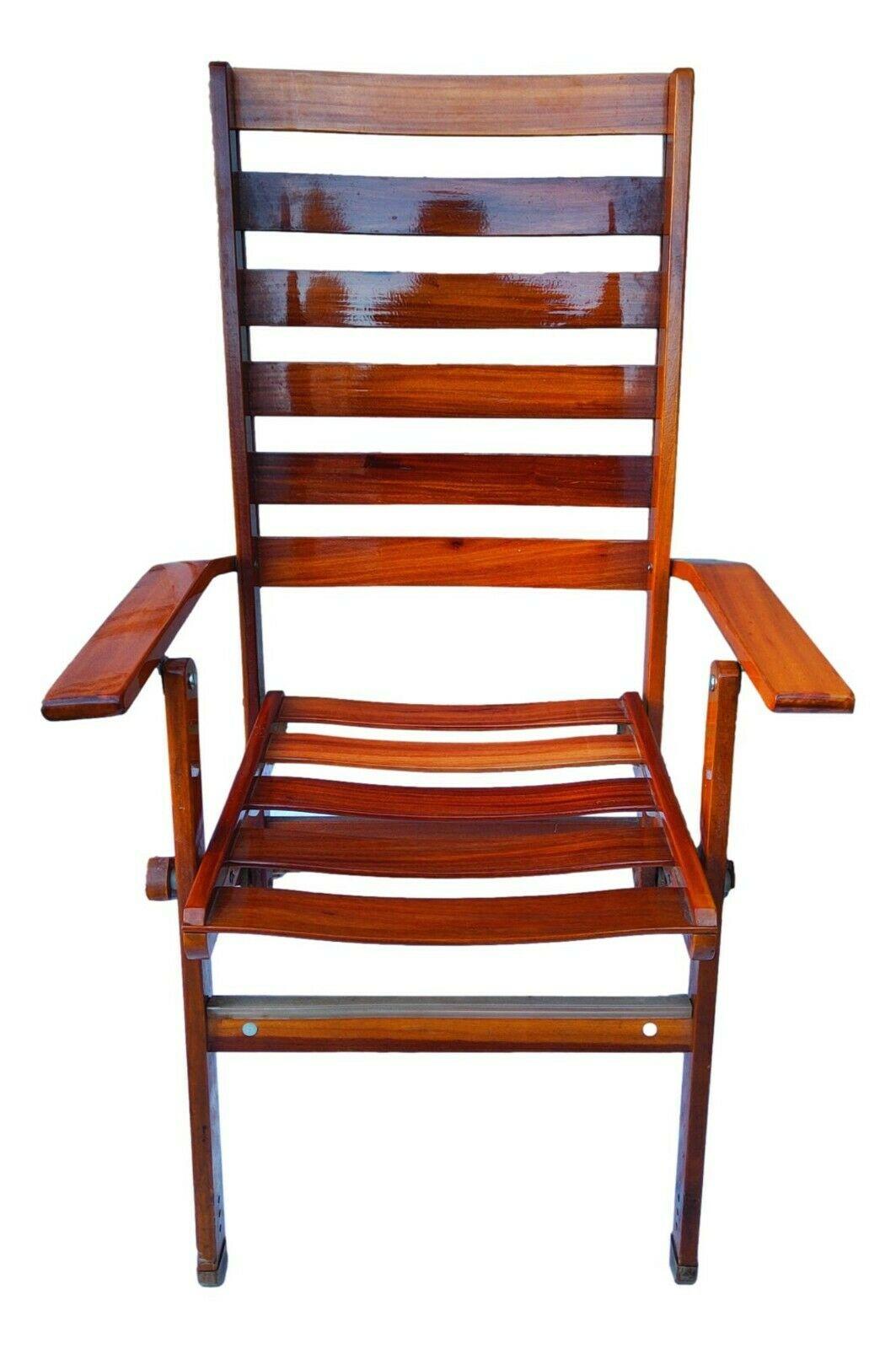 Fauteuil inclinable et pliant dans le style d'Ico Parisi  fratelli Reguitti des années 1960 en vente 2