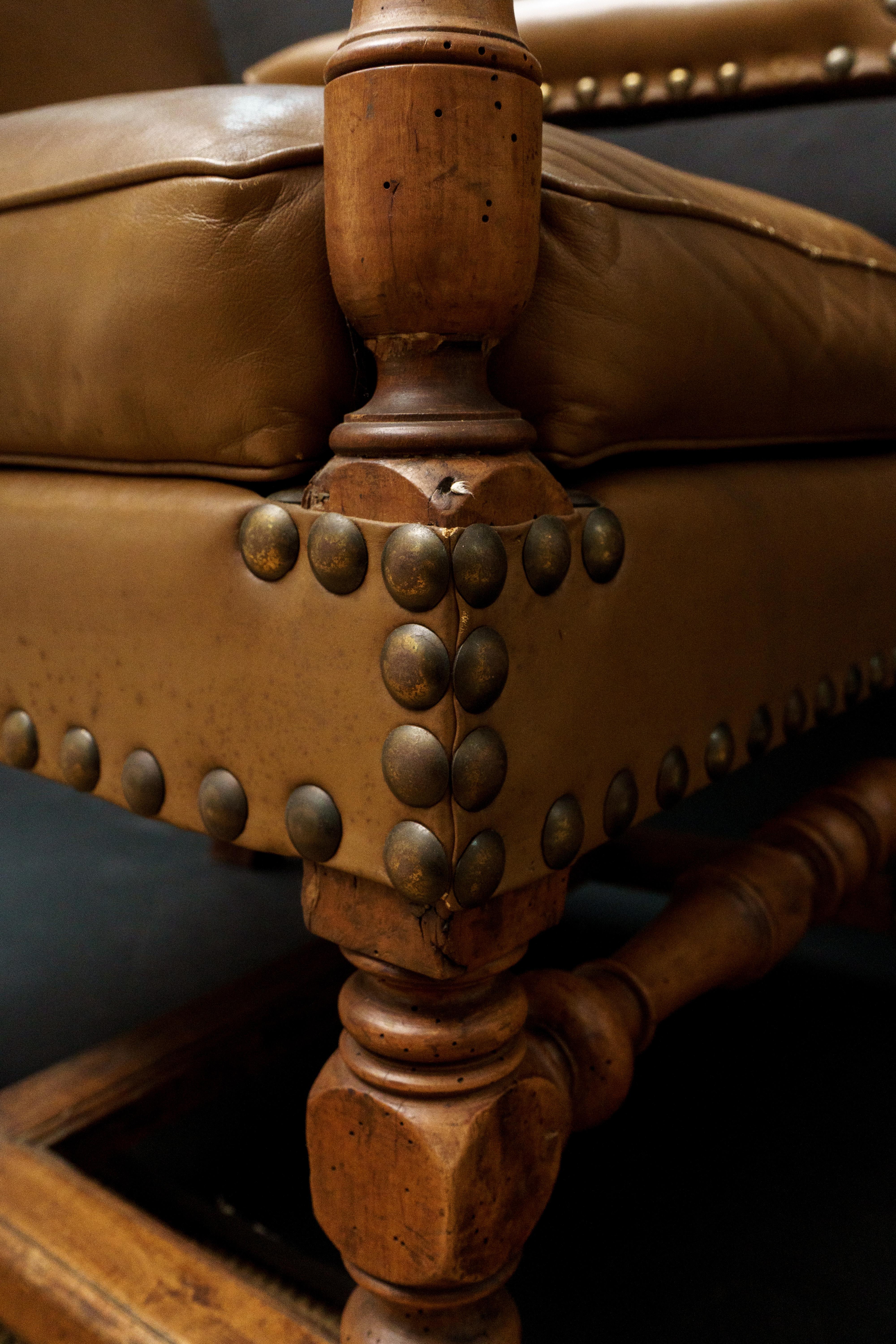 Rare Reclining Chair Louis XIV For Sale 1