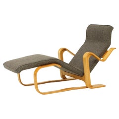 Reclining Chaise Longue by Marcel Breuer for Gavina