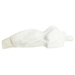 Reclining Couple Marble Sculpture by Fiona Goldbacher