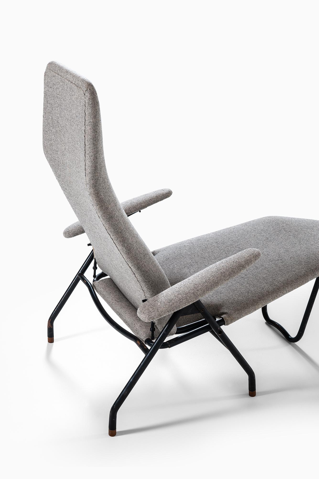Mid-20th Century Reclining Easy Chairs Produced in Denmark For Sale