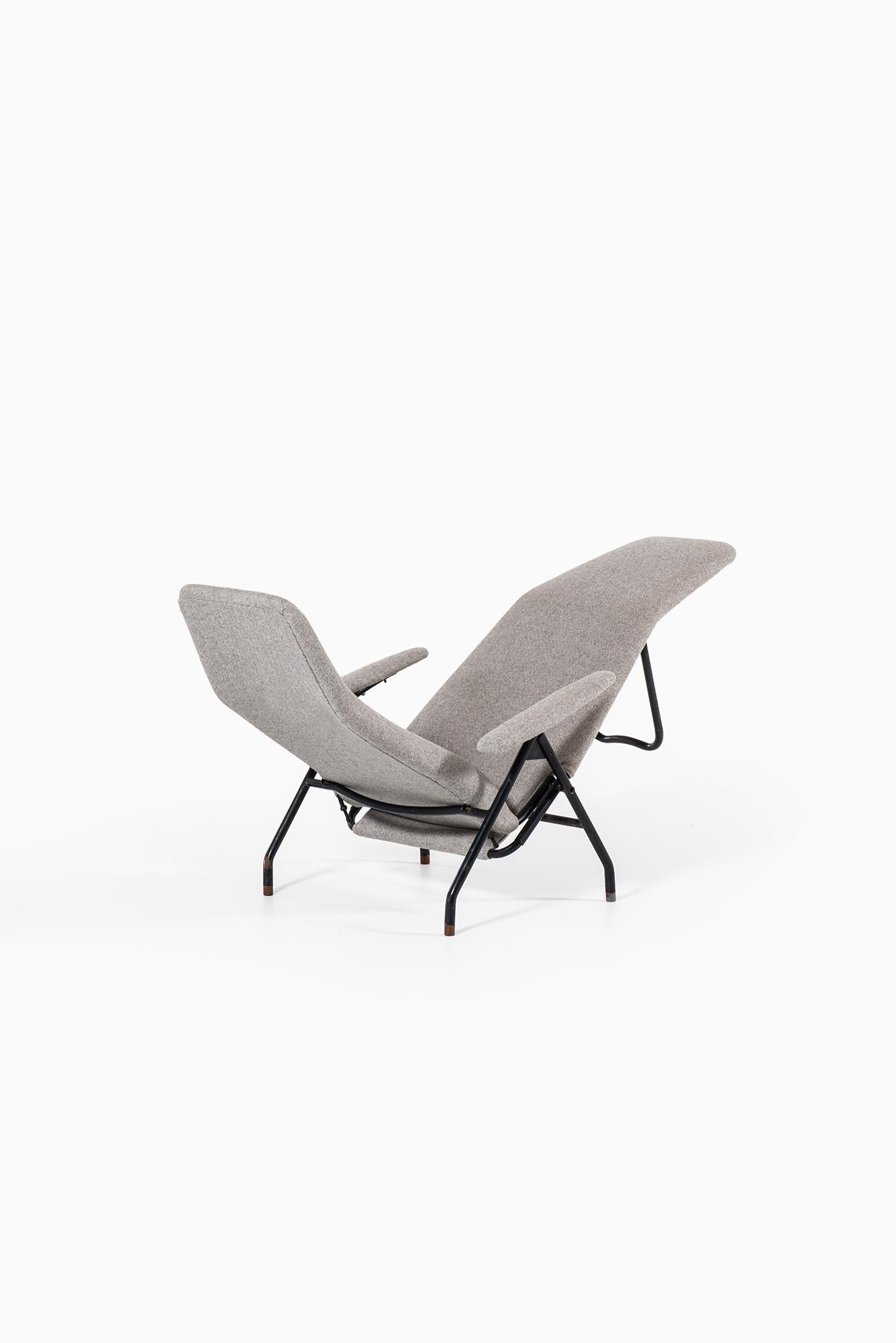 Reclining Easy Chairs Produced in Denmark For Sale 2