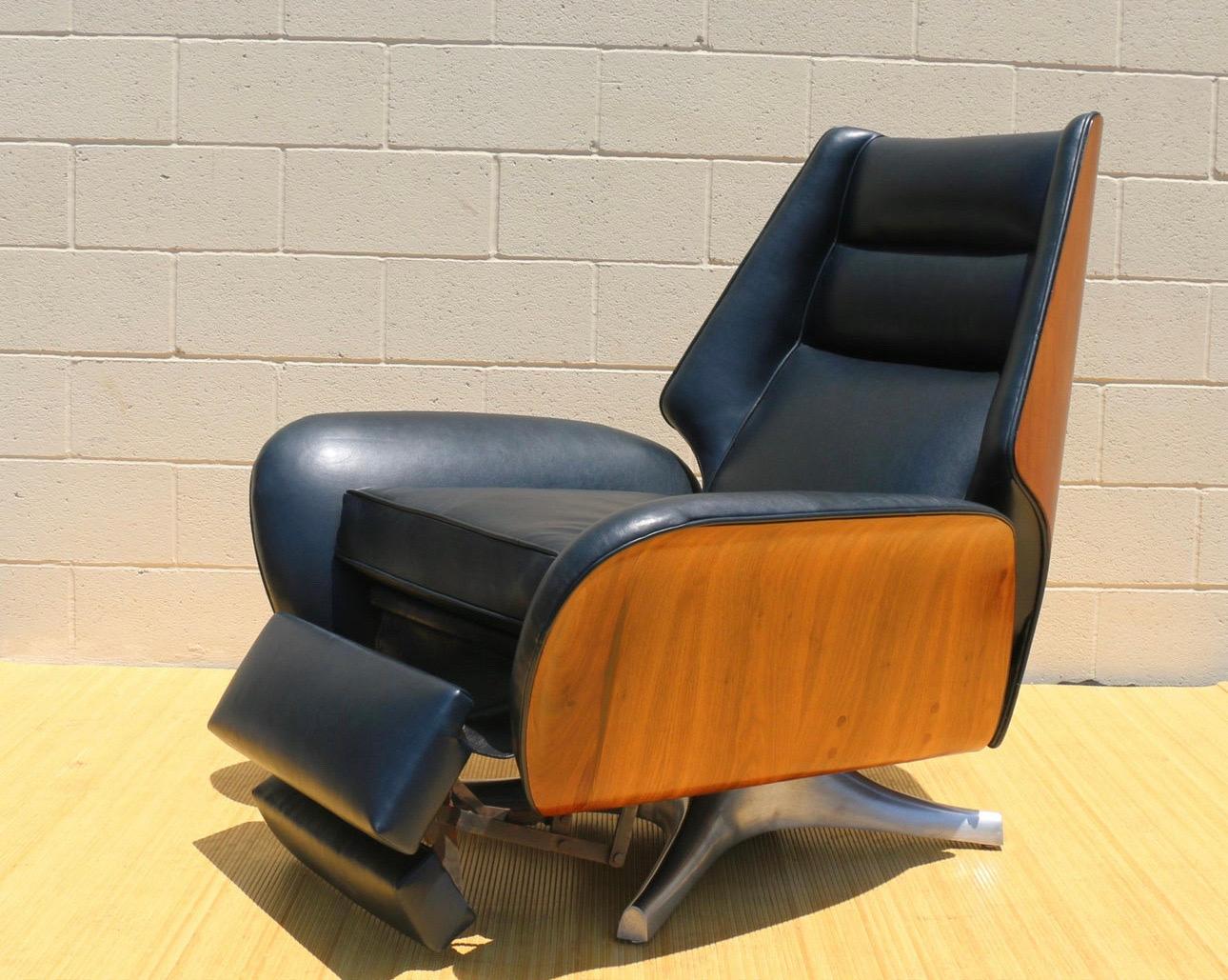 American Reclining Lounge Chair by Raymond Loewy