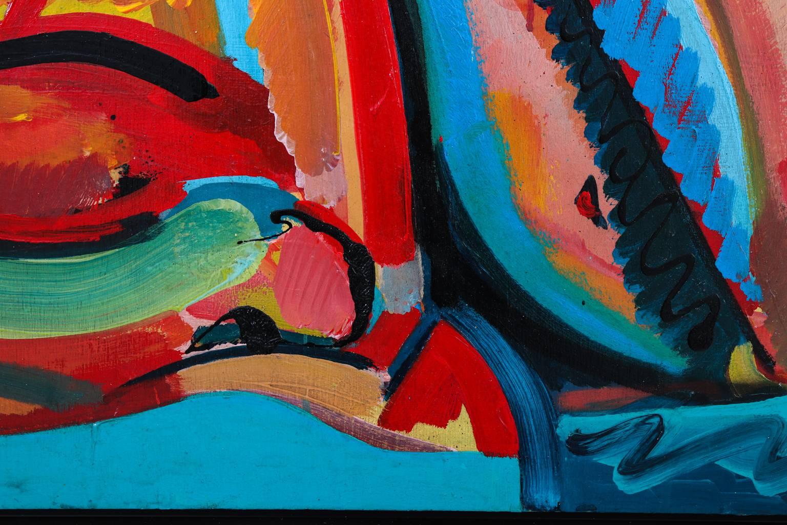 20ième siècle Nu couché:: œuvre d'art de Fred Ingrams