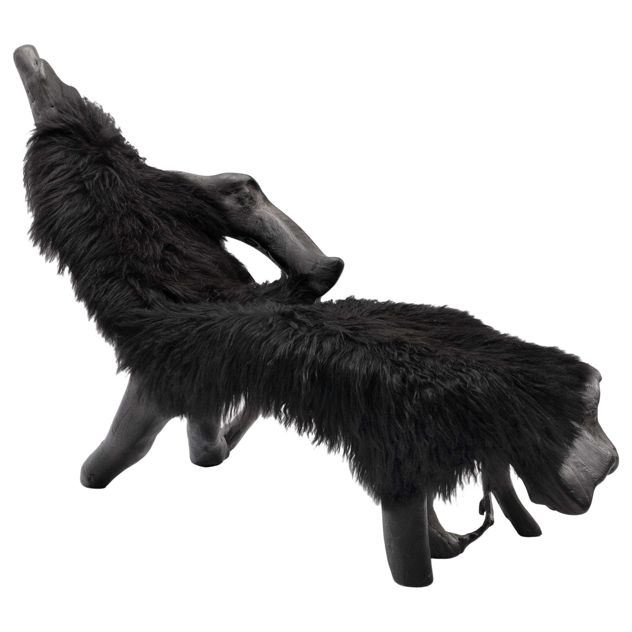 Chaise Lounge reclinabile nuda di Odditi