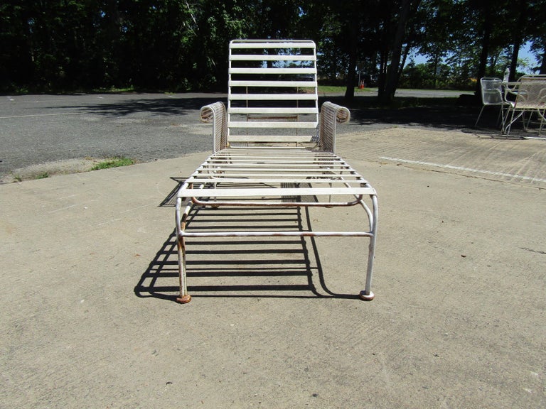 Reclining Outdoor Lounge Chair For Sale at 1stDibs reclining lawn