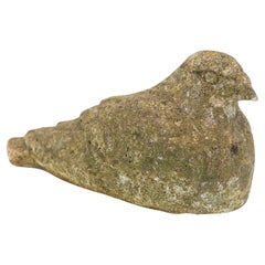 Reconstituted Stone Dove Garden Ornament, England 20th Century