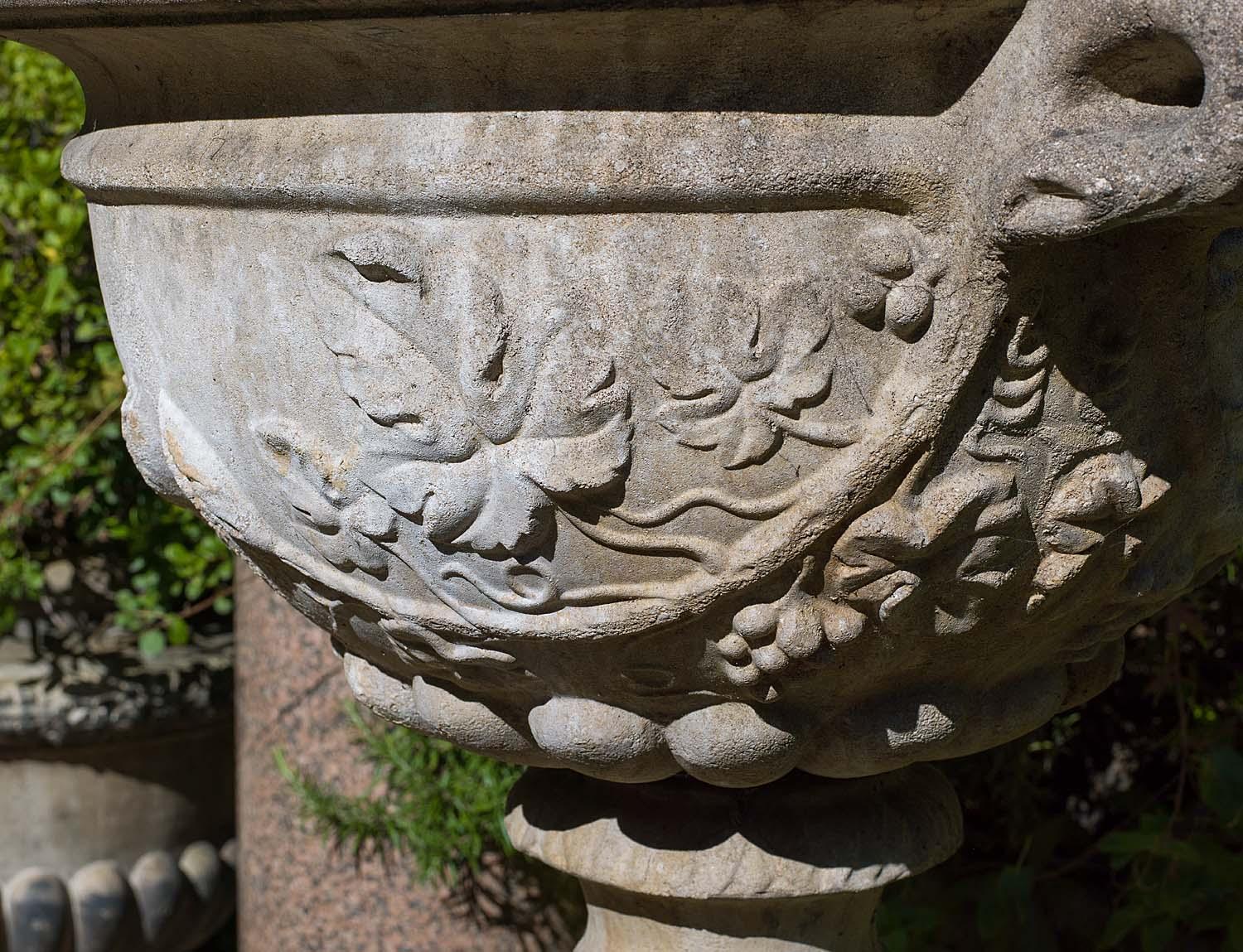 Reconstituted Stone Garden Urn 1