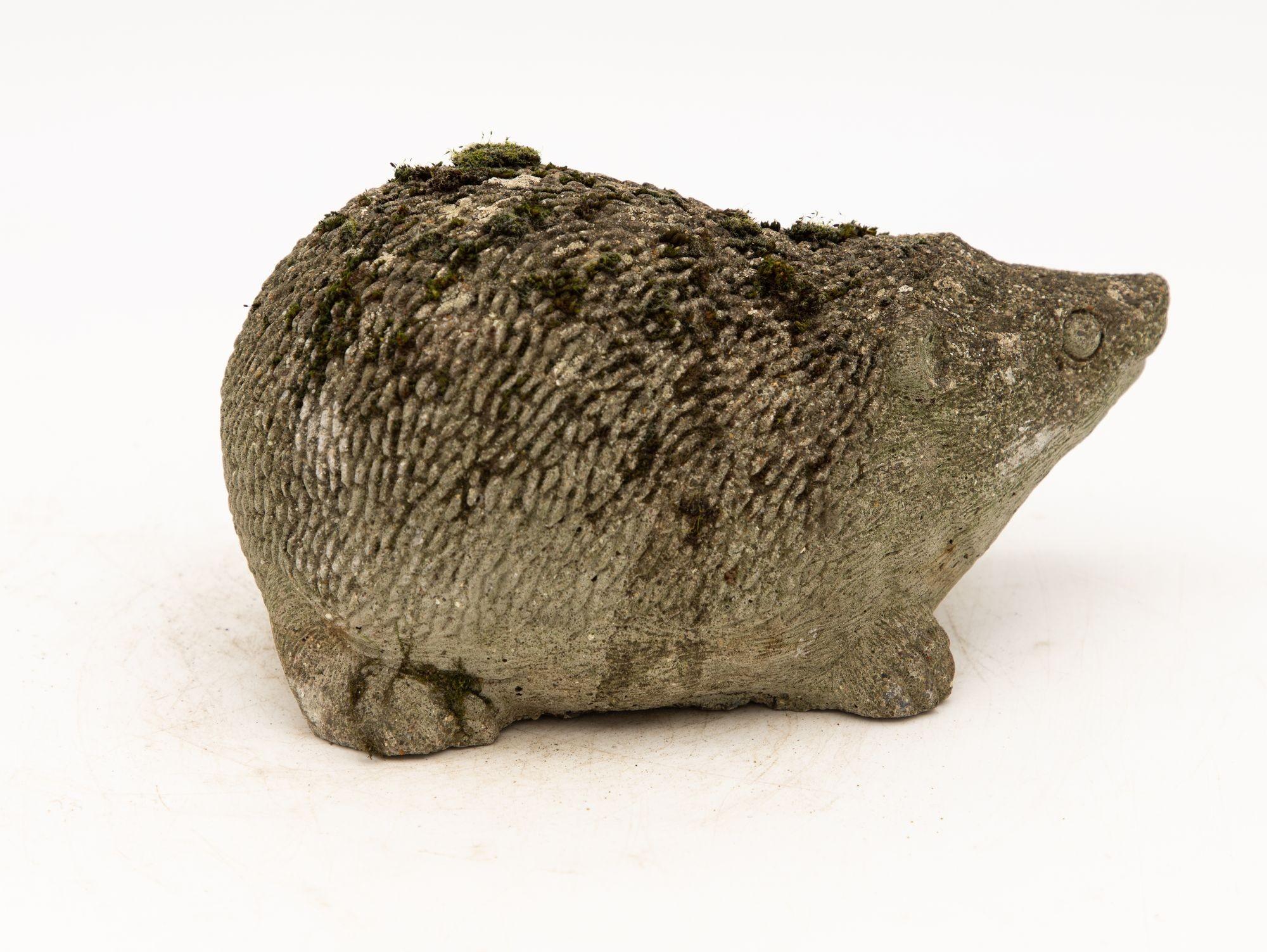 konstituierte Hedgehog-Gartenschmuck aus Stein, 20. Jahrhundert (Beton) im Angebot