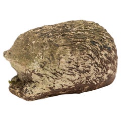 Reconstituted Stone Hedgehog Garden Ornament, 20th Century
