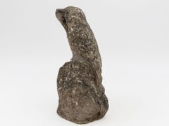 Corbeau en pierre reconstituée, anglais Mid 20th C.