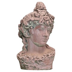 Reconstituted Stone Sculpture of a Lady