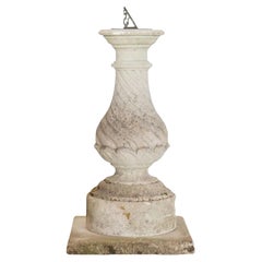 Vintage Reconstituted Stone Sundial