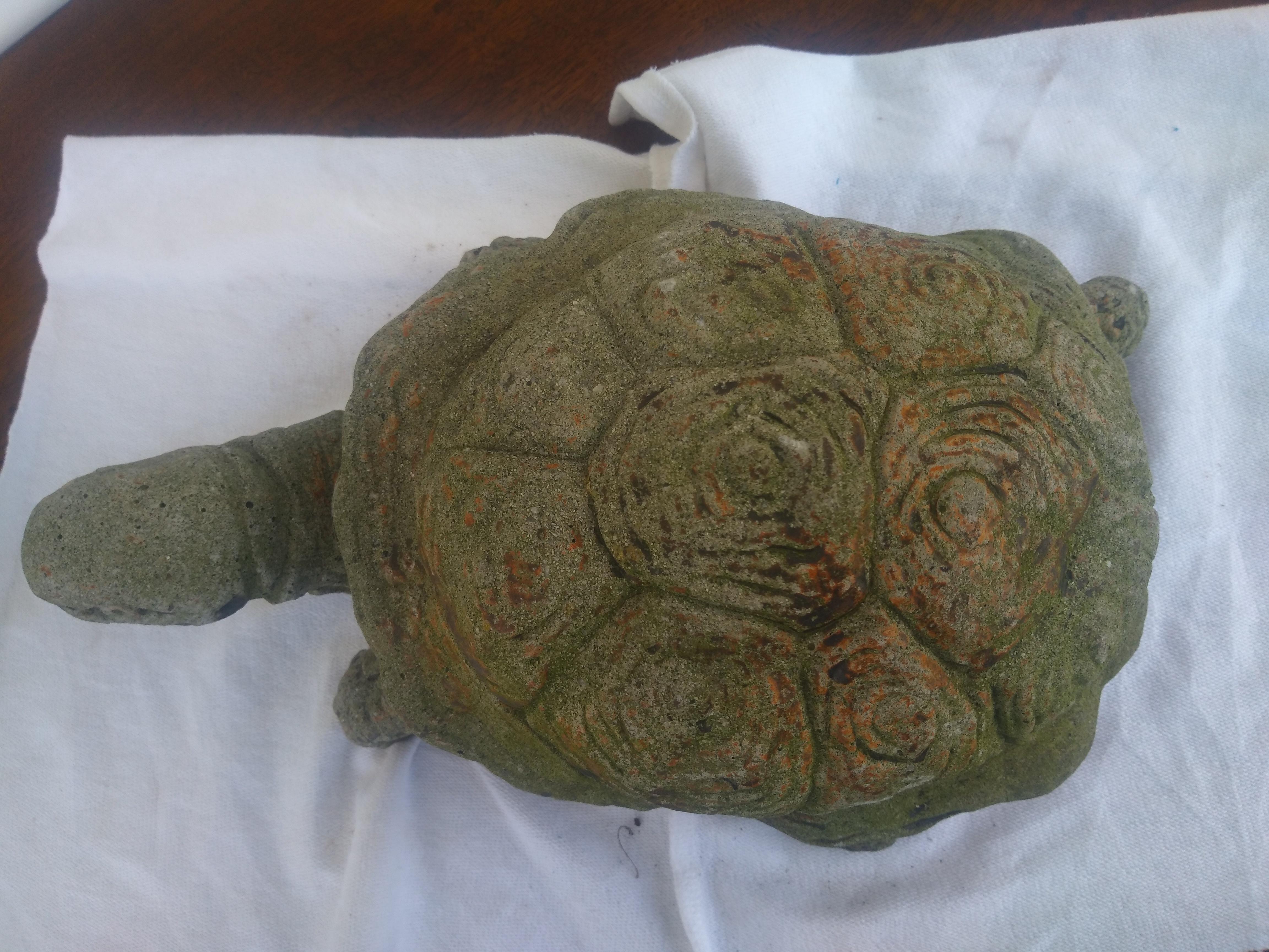 American Reconstituted stone Tortoise/Turtle For Sale