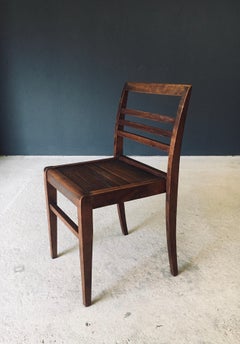 Reconstruction Design Dining Chair by Rene Gabriel, France 1940's