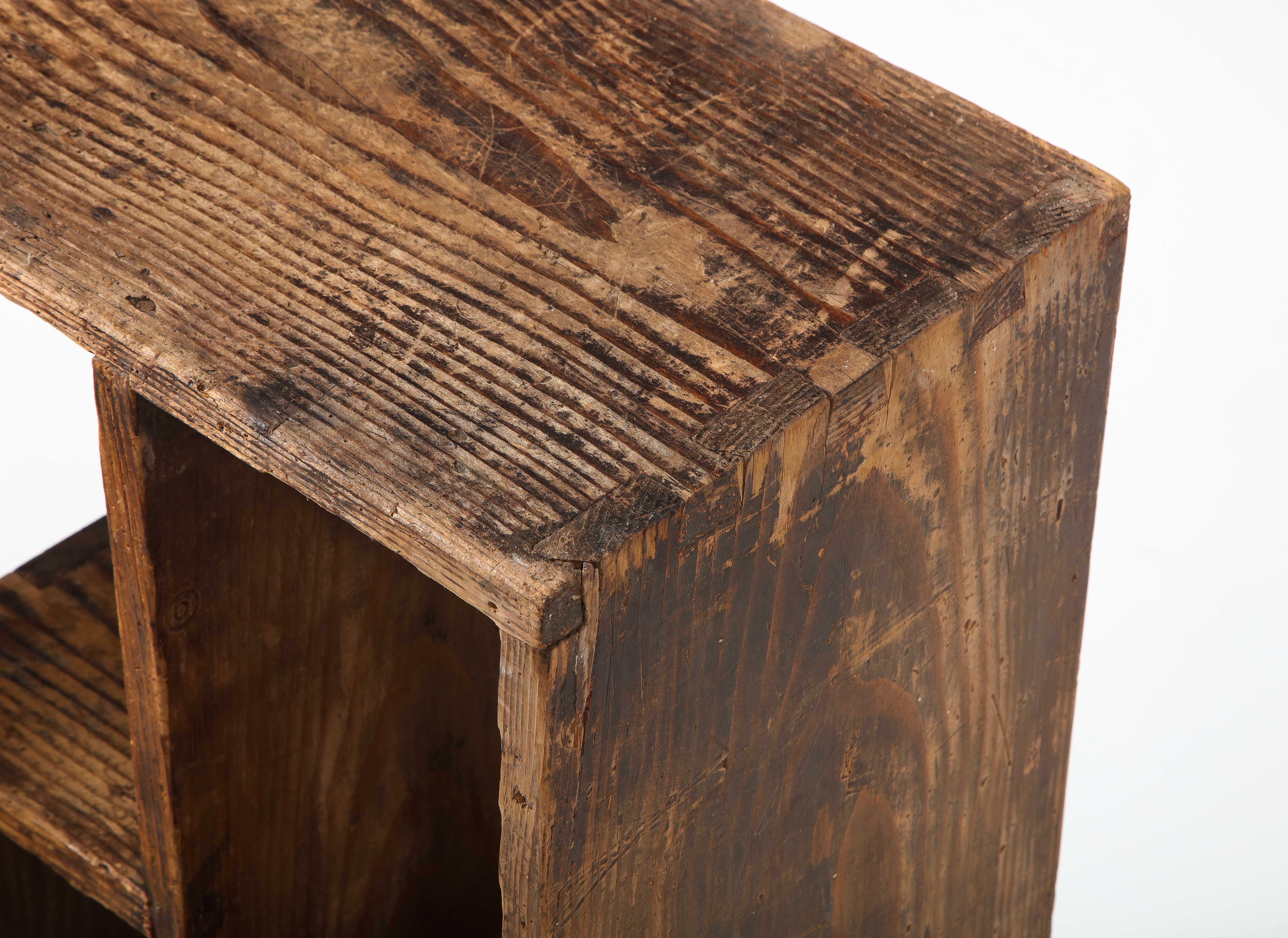 20th Century Reconstruction Pine End Tables, France 1950's