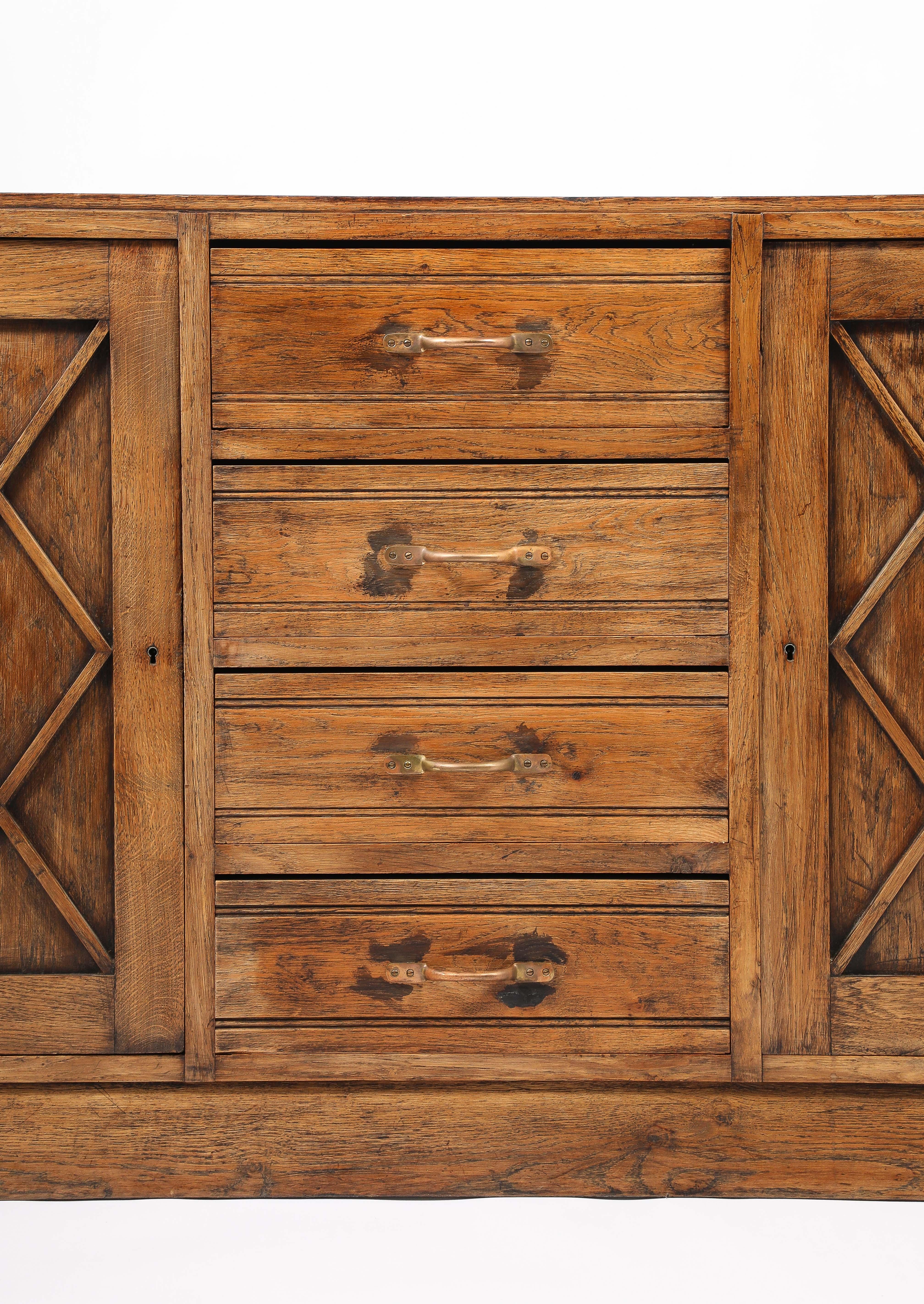 Rekonstruktions-Sideboard, Frankreich 1940er Jahre (Moderne der Mitte des Jahrhunderts) im Angebot