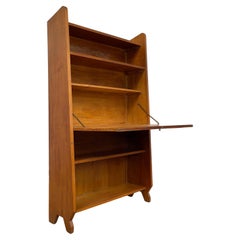 Reconstruction Style Oak Desk, C.1950