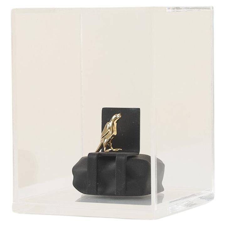 Reconto Series, Bird Sculpture N2 in Acrylic Box For Sale