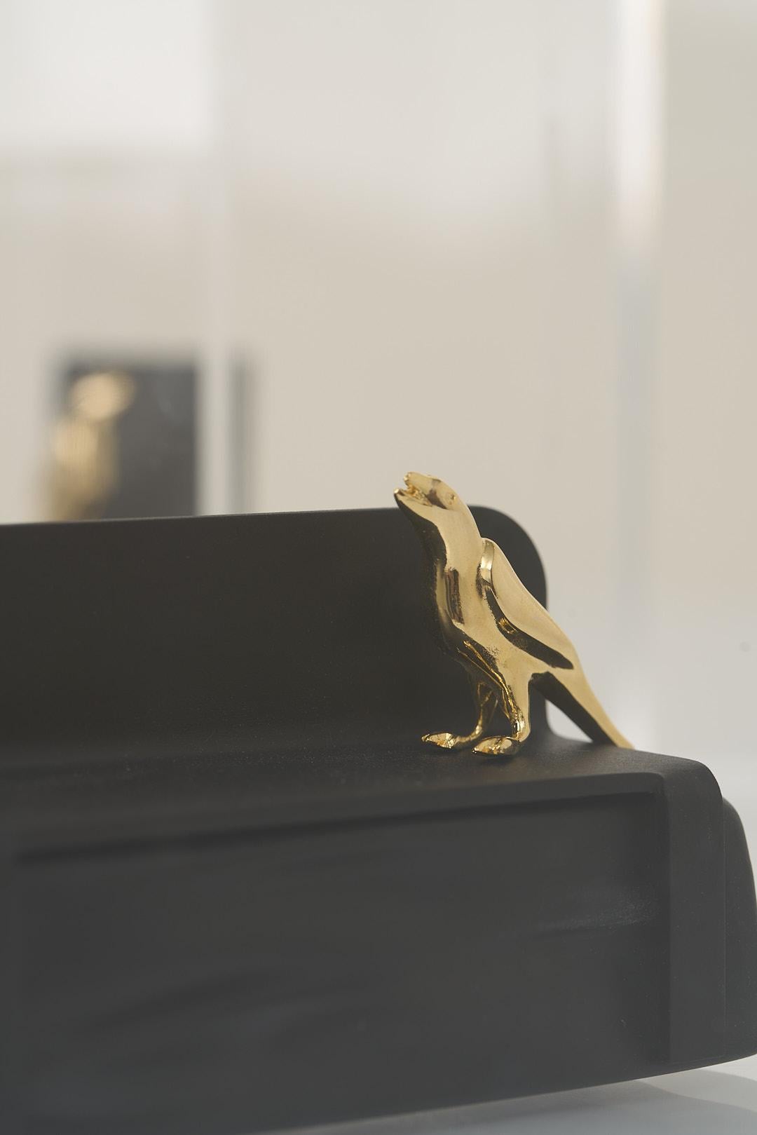 Brazilian Reconto Series, Bird Sculpture N3 in Acrylic Box For Sale