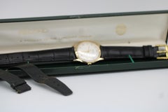Record De Luxe - 34mm - 9ct Gelbgold - Vintage Dress Watch