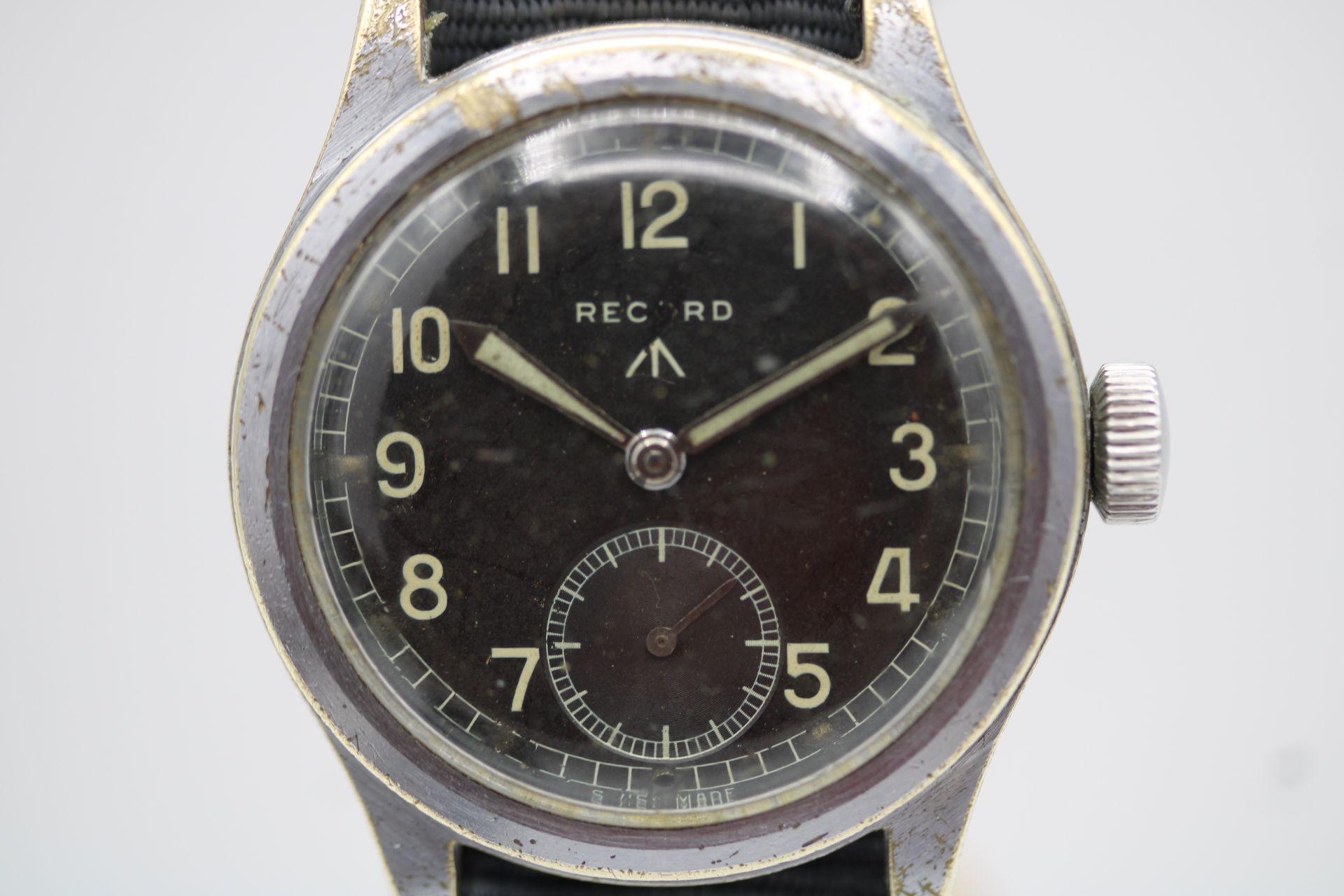 Women's or Men's Record 'Dirty Dozen' British Military Watch For Sale