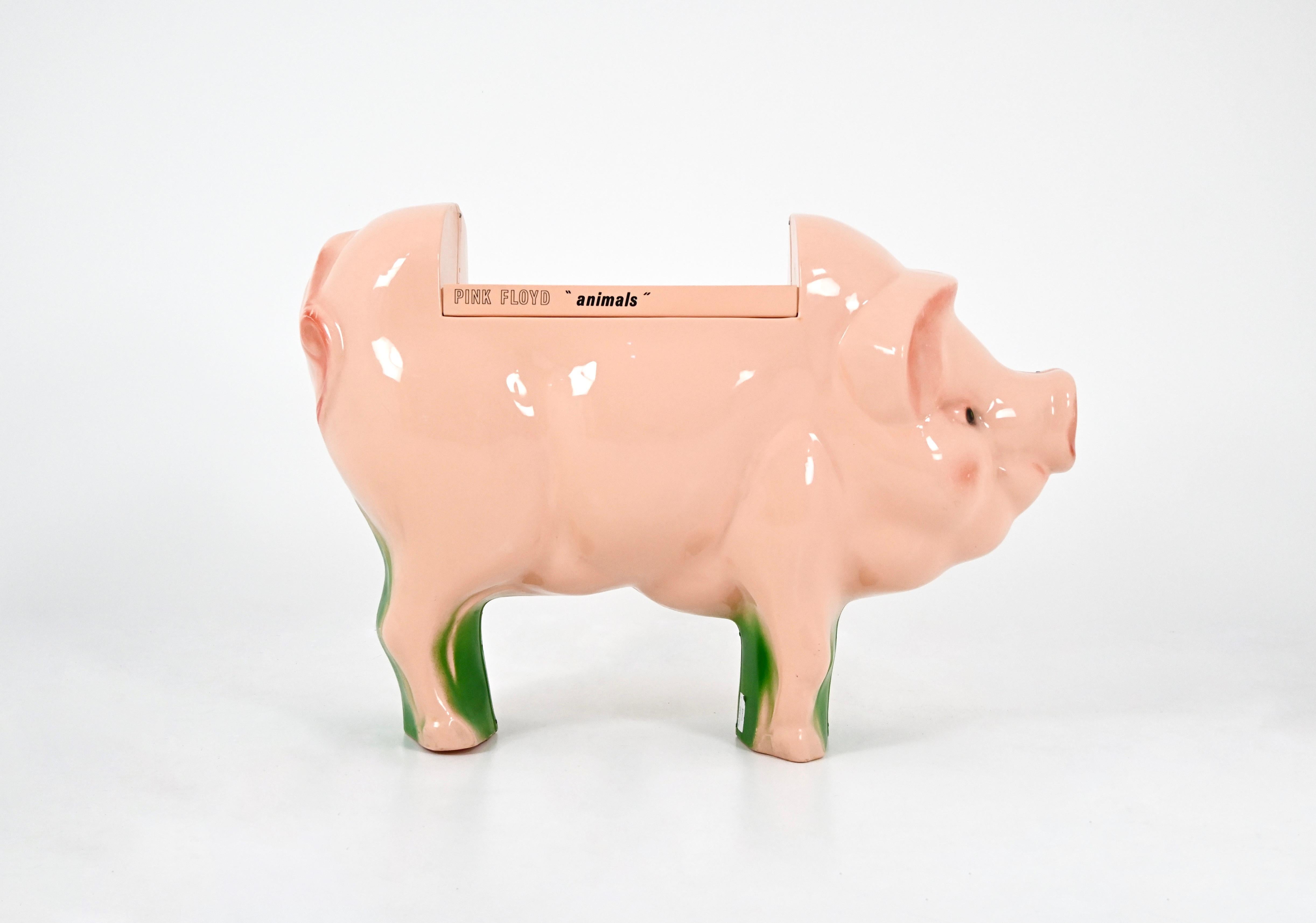 Expositor de discos para el álbum Animals de Pink Floyd, 1977 Plástico en venta