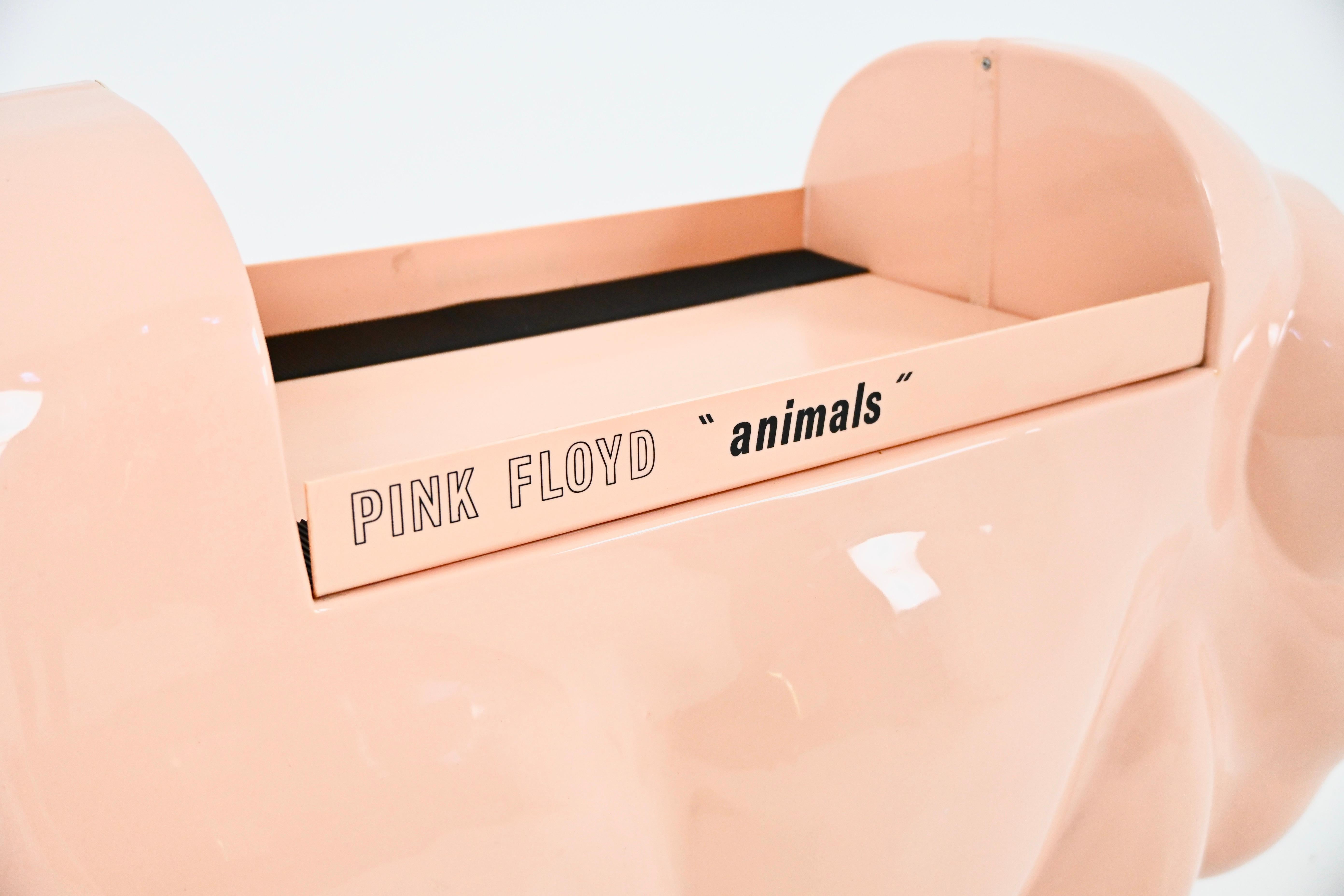 Expositor de discos para el álbum Animals de Pink Floyd, 1977 en venta 2