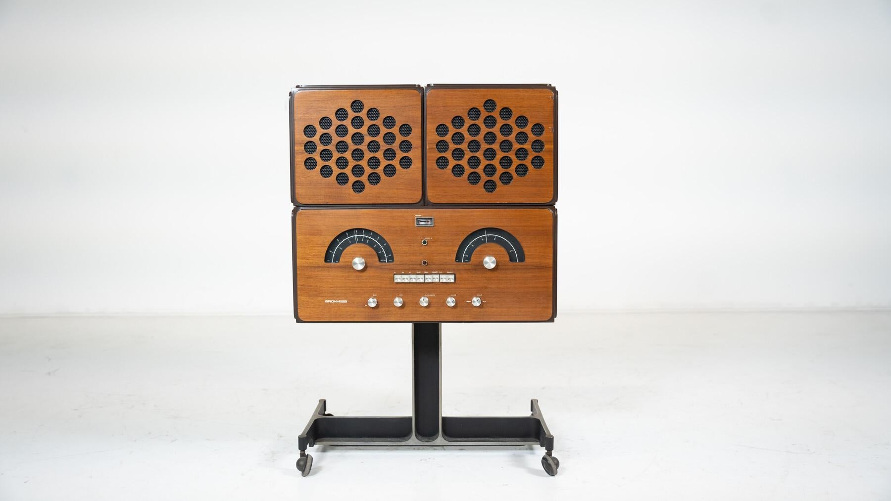 Italian Record Player Brionvega by Achille & Pier Giacomo Castiglioni, 1960s
