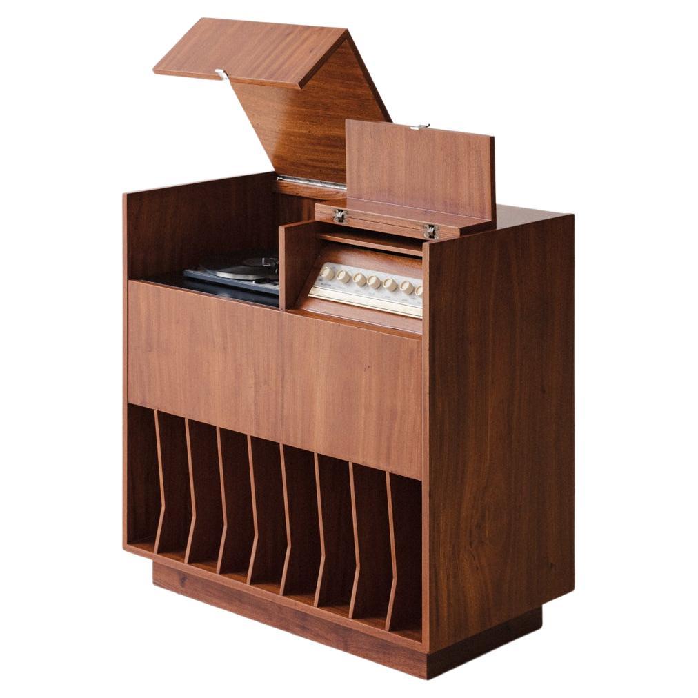 Record Player-Schrank von Carlo Hauner und Martin Eisler, 1955, Mitte des Jahrhunderts