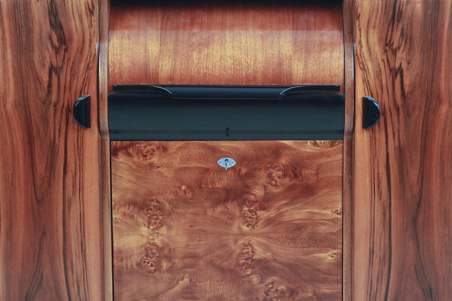 Record Player Cabinet by Jindřich Halabala for UP Závody, 1930s 1