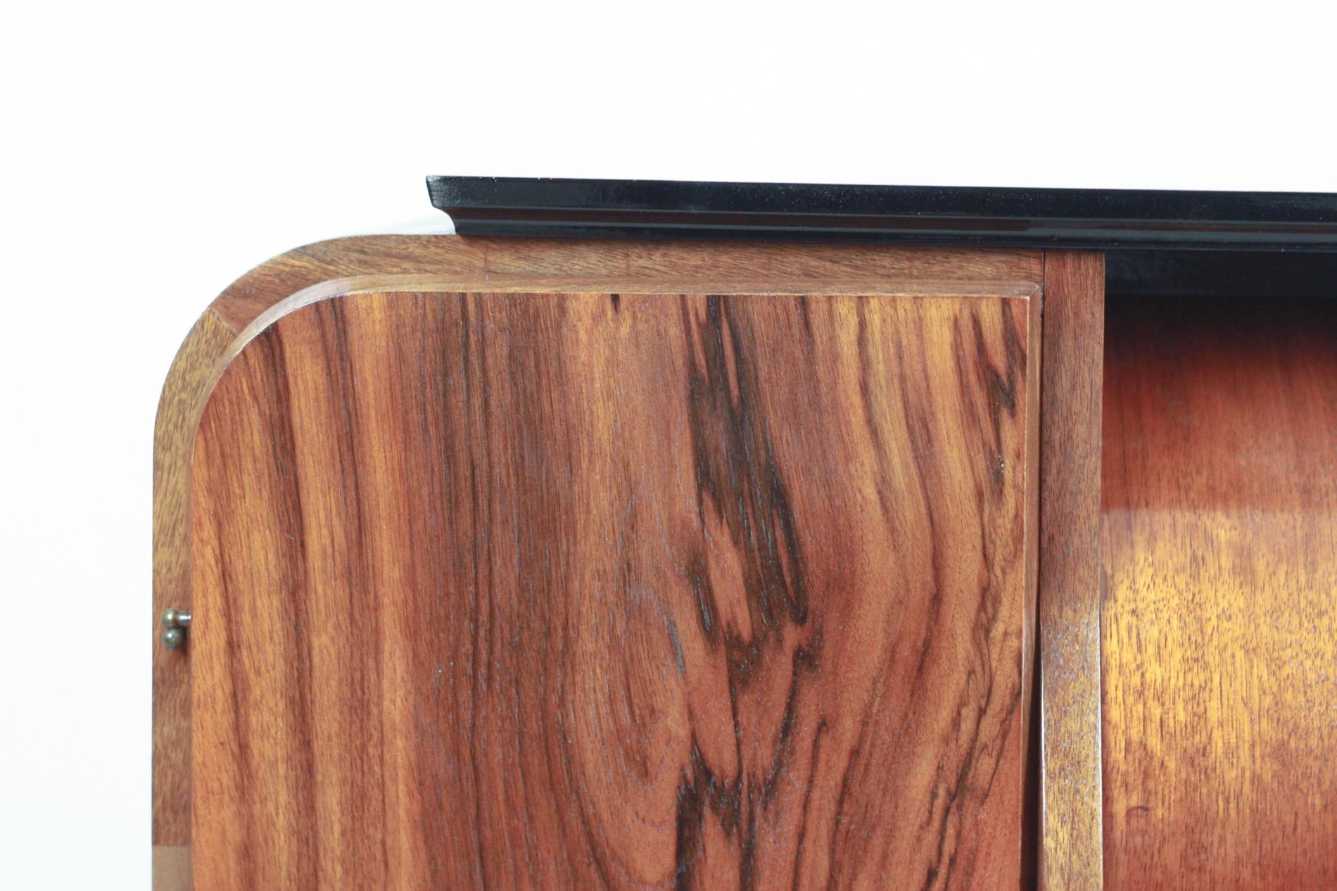 Record Player Cabinet by Jindřich Halabala for UP Závody, 1930s 3