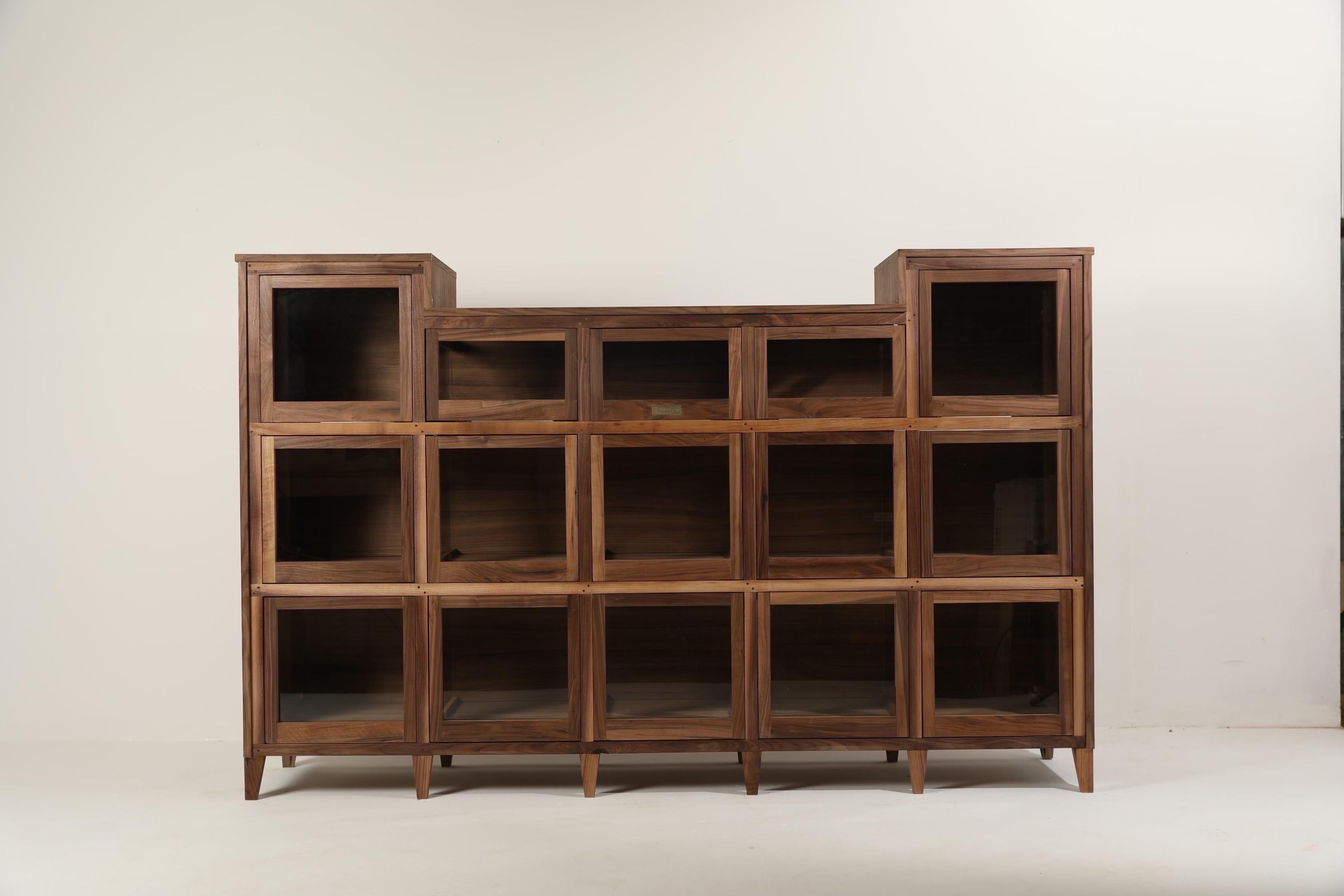 record cabinets