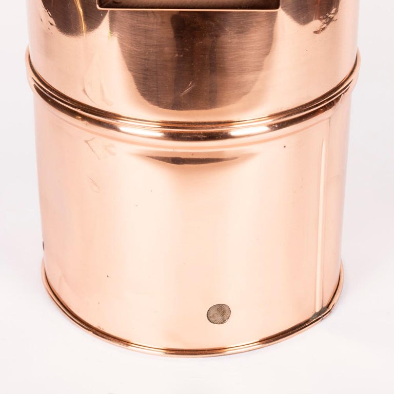 Recording Copper Rain Gauge by Casella & Co of London For Sale 7