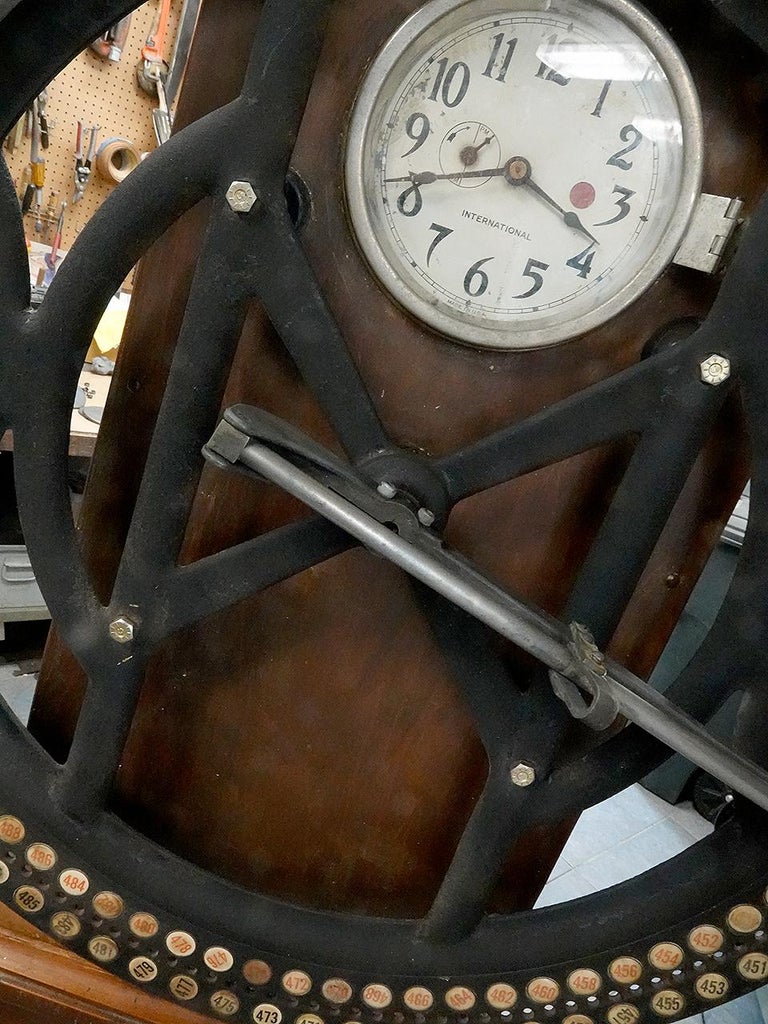 Recording Dial Clock by the International Time Recording Company For