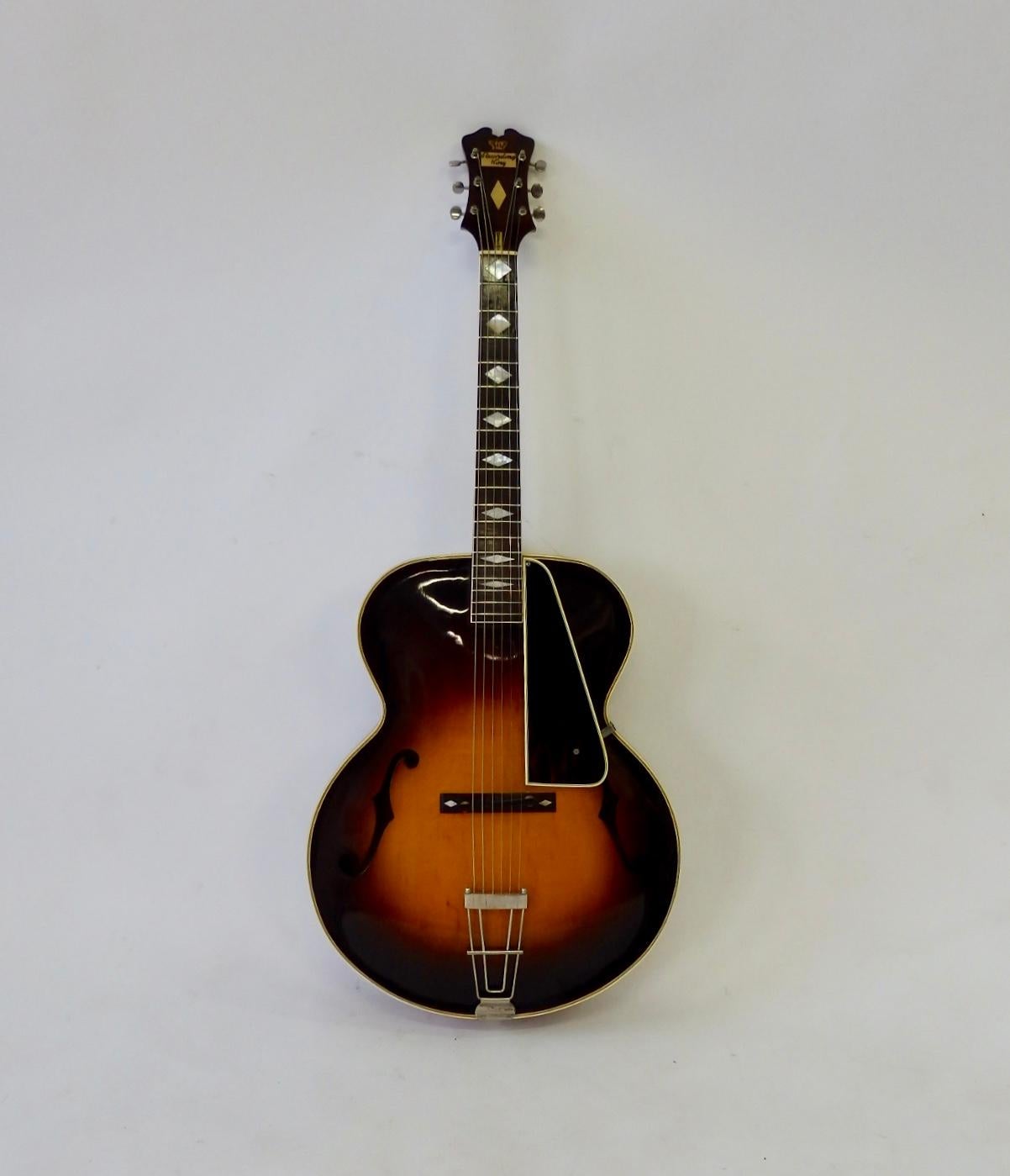 recording king archtop guitar