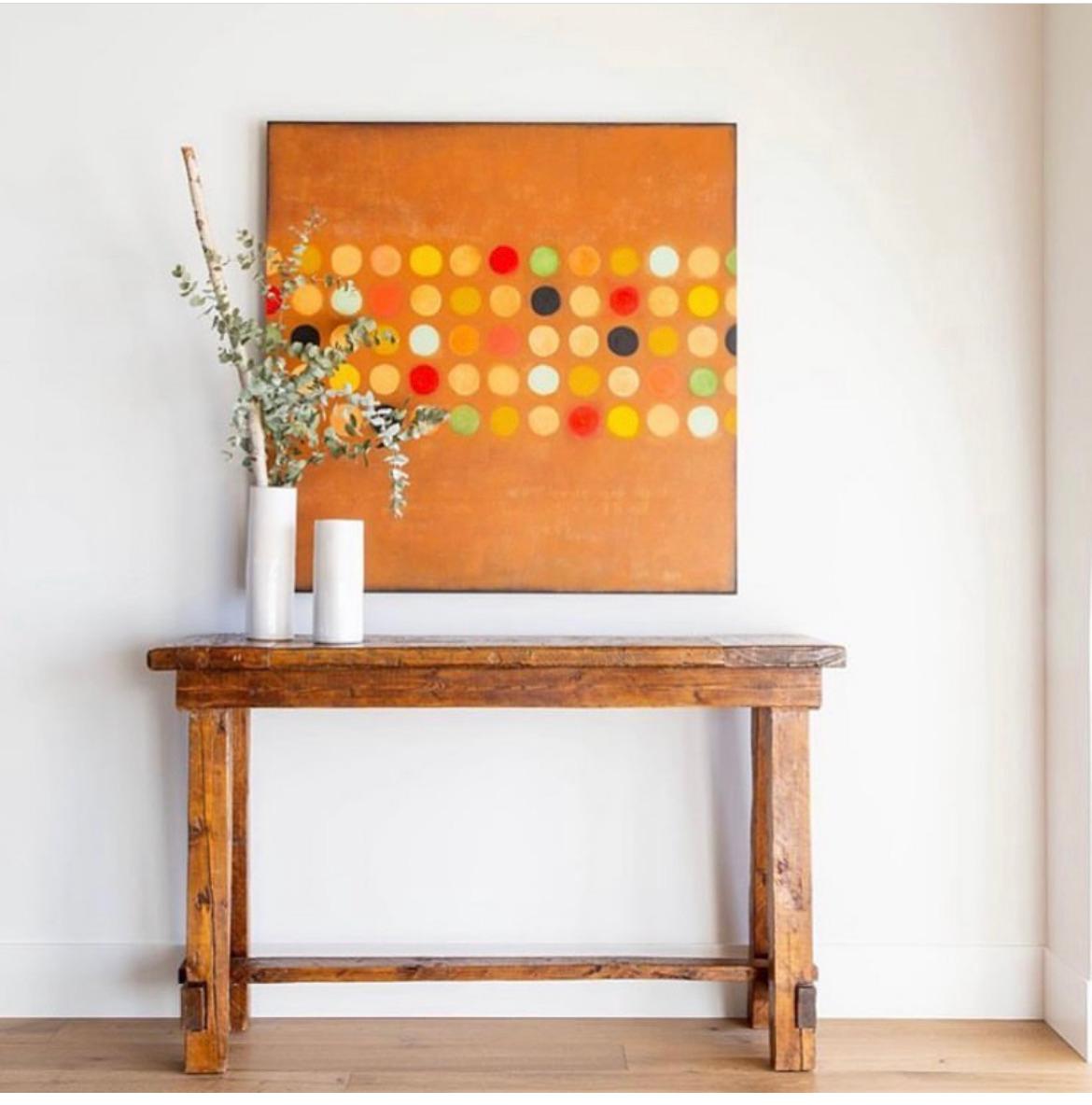 The Alberto Collection uses recovered Argentine wood salvaged from demolition and old construction to make modern pieces of furniture. This piece features a trestle-style base and can be made in any size or shape. 

Costantini Design

Costantini is