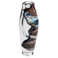 Recovered History Molten Colored Rods Large Vase by David Valner
