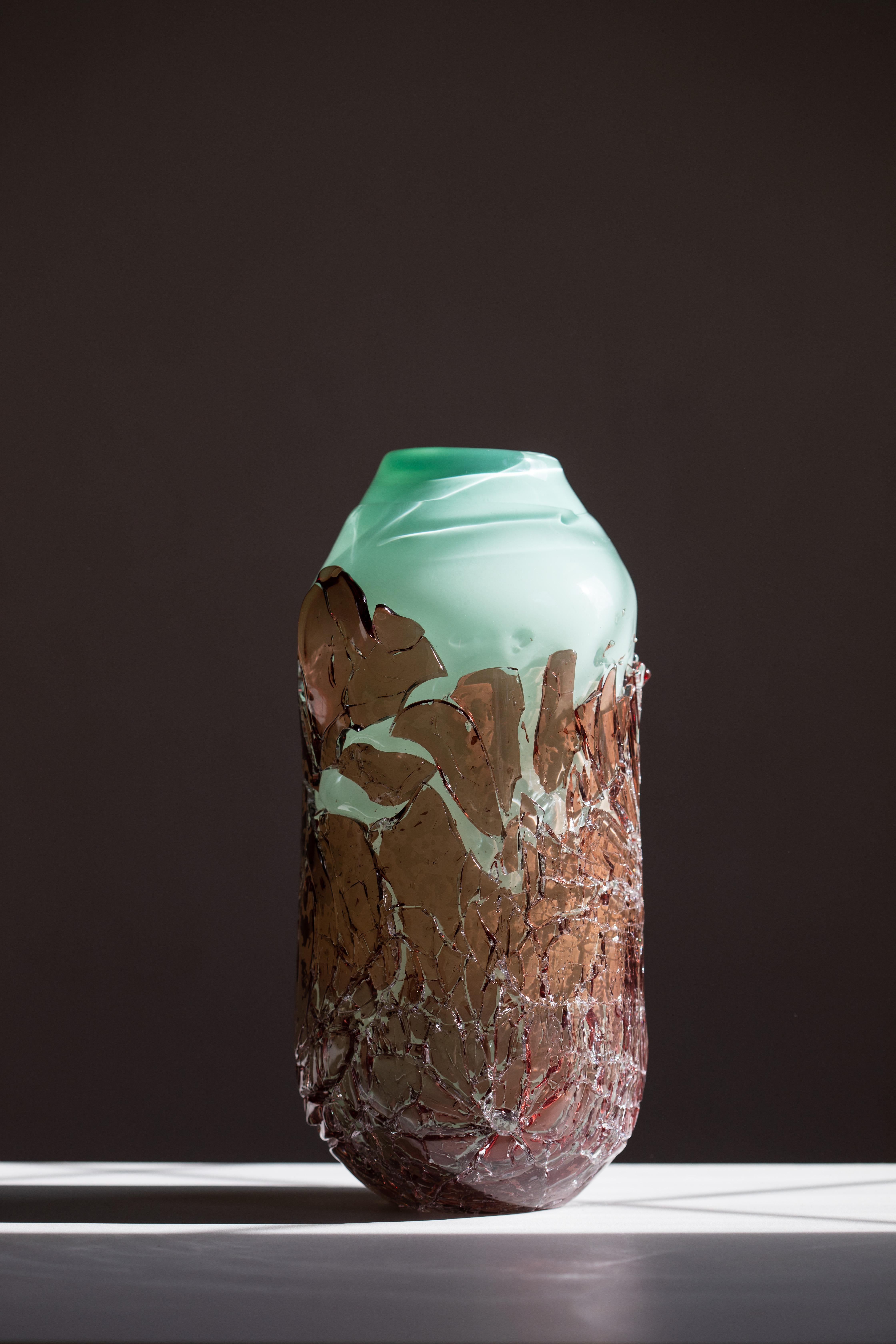 Postmoderno Vaso medio recuperato di David David in vendita