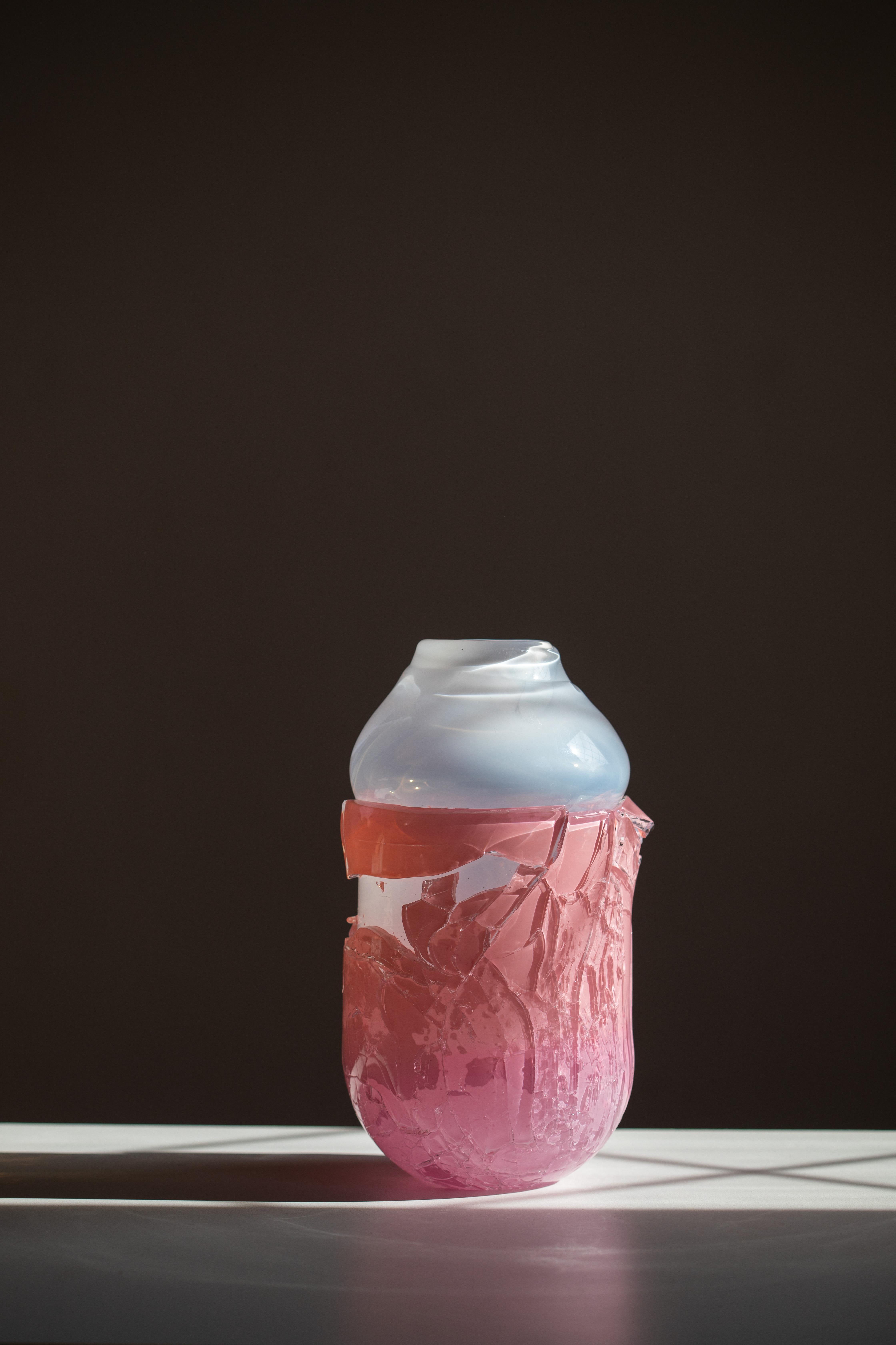 Postmoderno Vaso medio recuperato di David David in vendita
