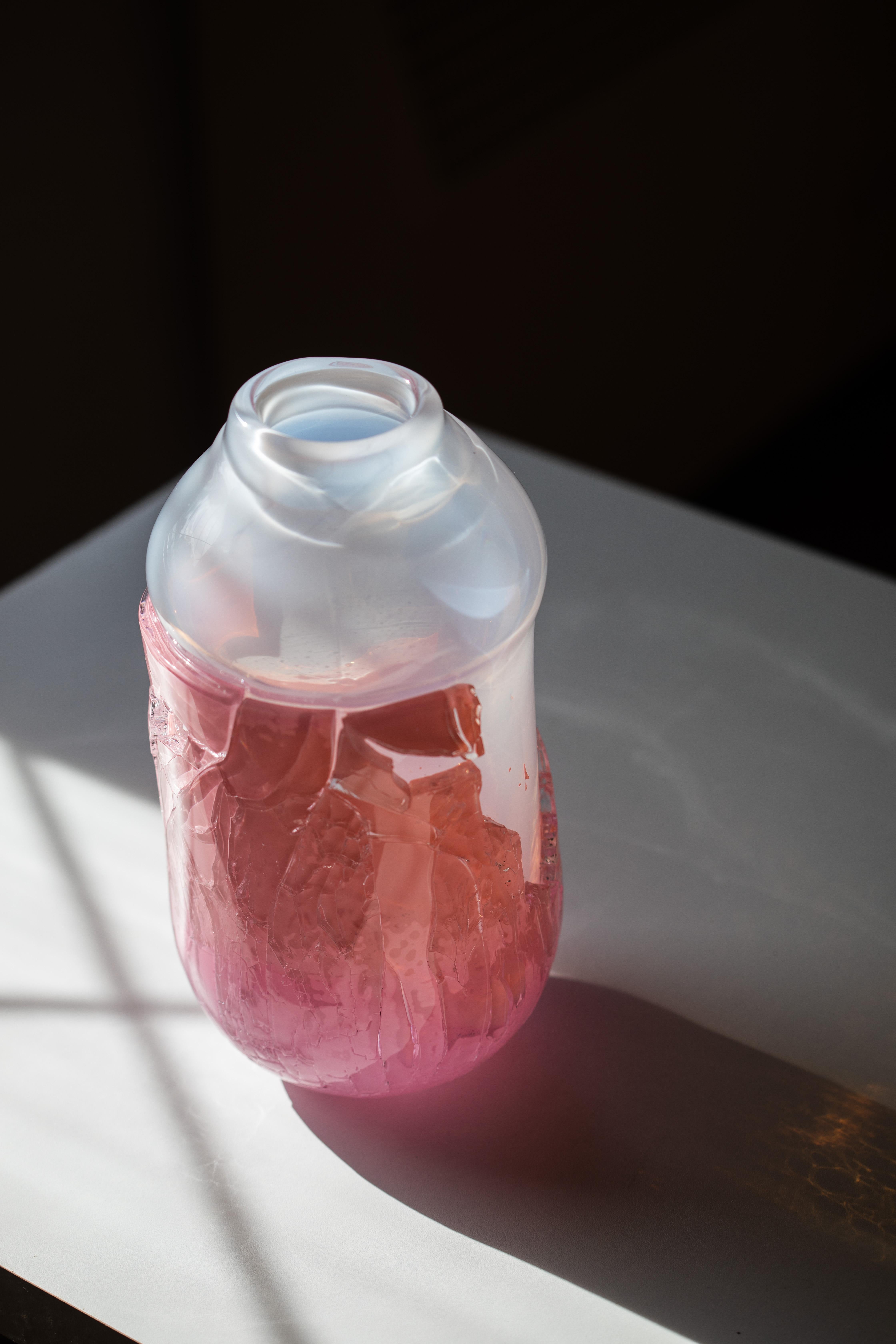 XXI secolo e contemporaneo Vaso medio recuperato di David David in vendita