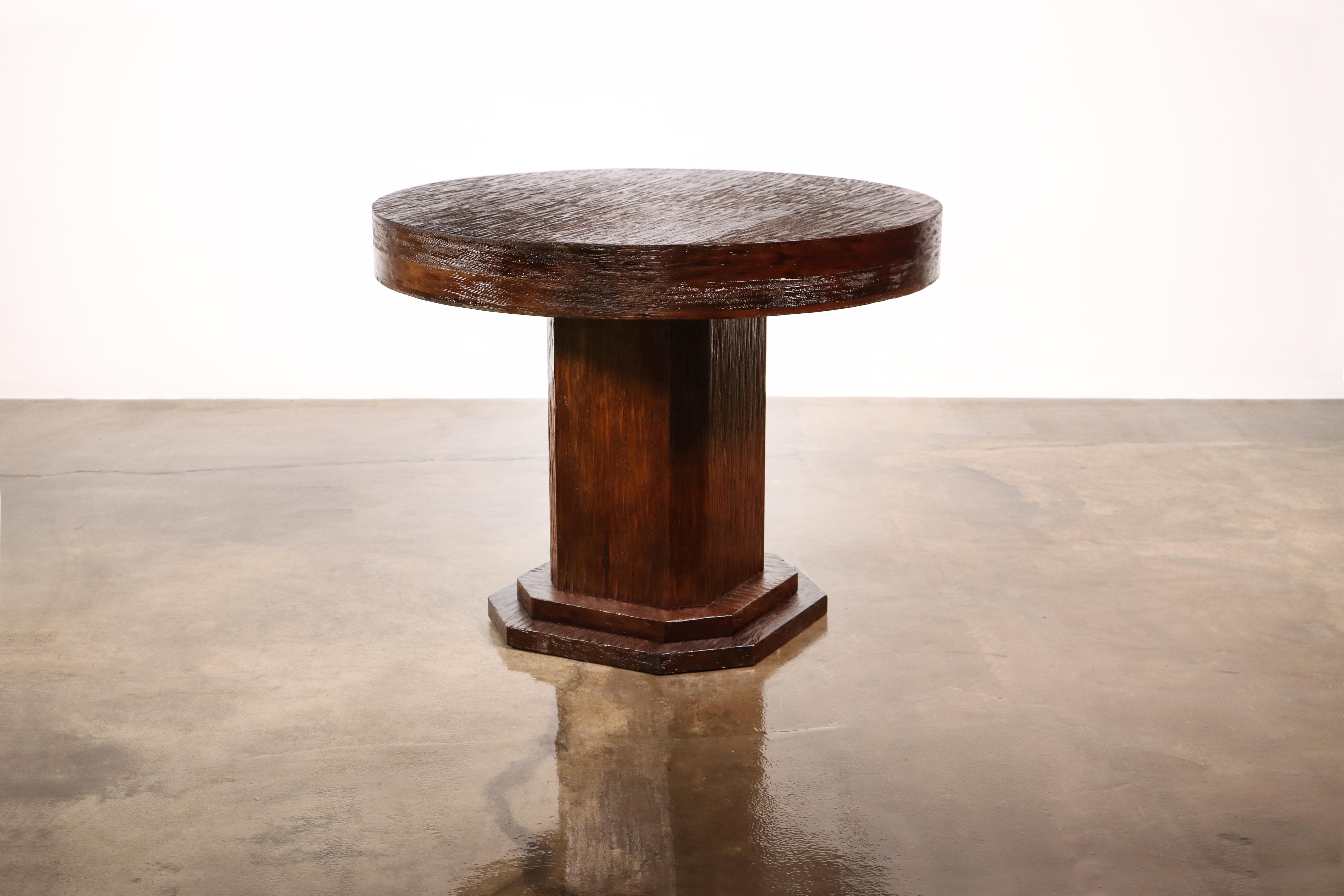 Modern Recovered Solid Wood Transitional Cocktail Tables from Costantini, Malbec  For Sale