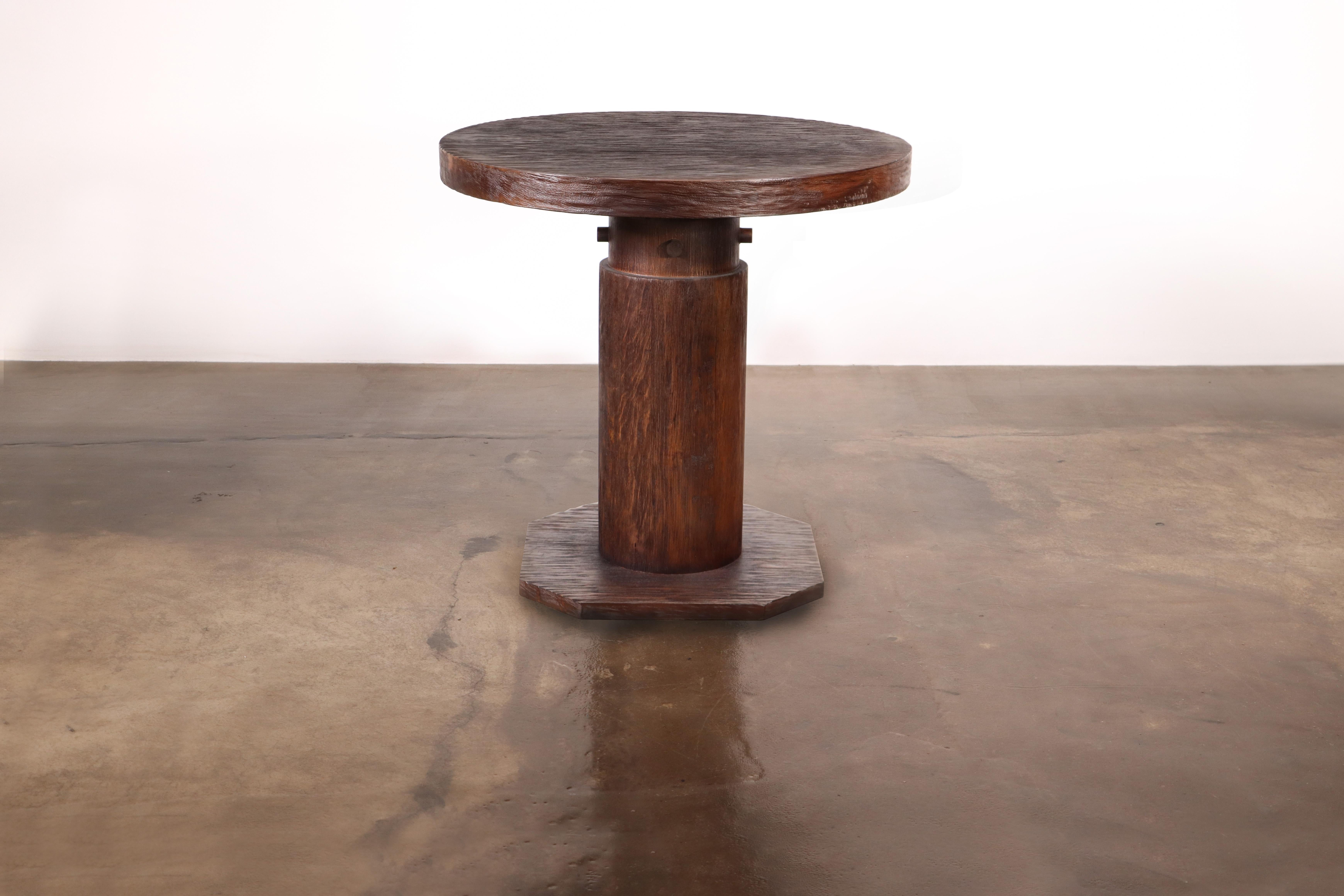 Recovered Solid Wood Transitional Cocktail Tables from Costantini, Malbec  In New Condition For Sale In New York, NY