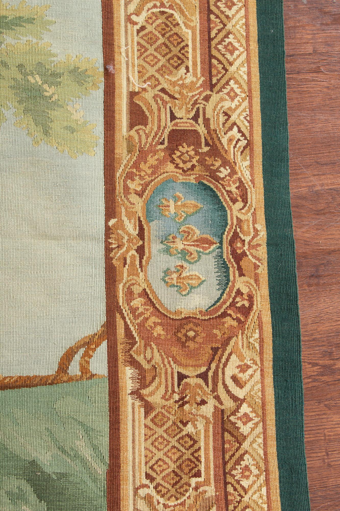 Recreation eines romantischen Wandteppichs aus dem 18. Jahrhundert (Chinesisch) im Angebot