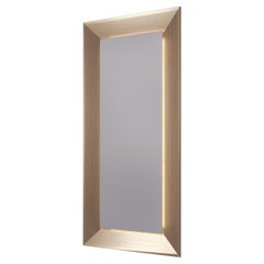 Miroir rectangulaire or mat