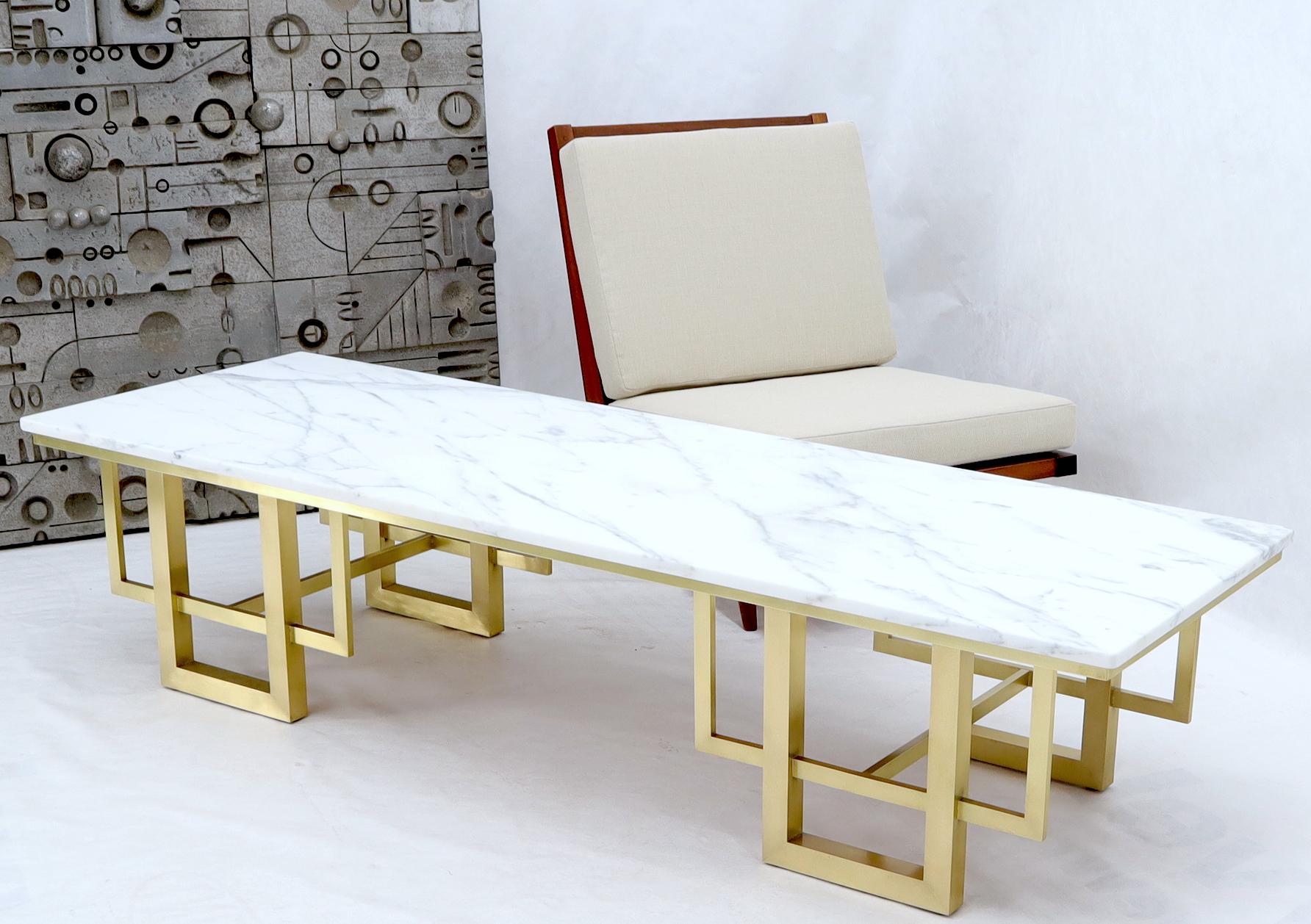 rectangle marble side table