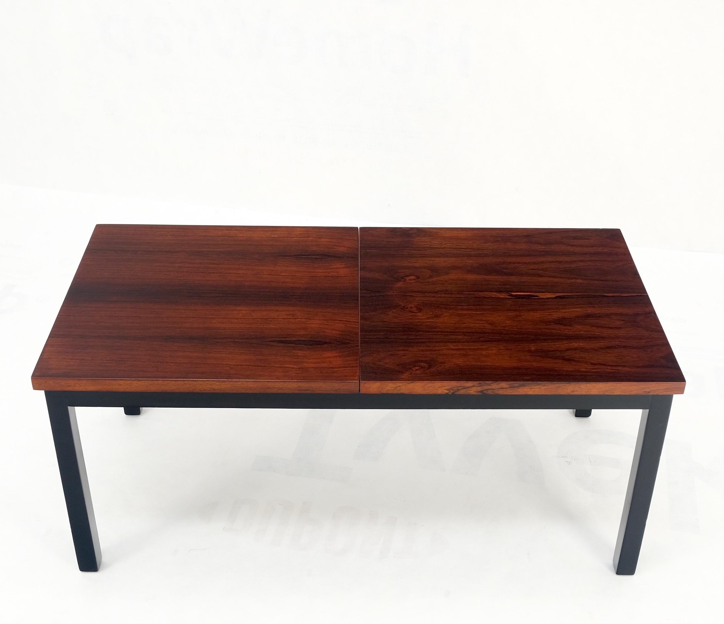 Rectangle Mid Century Milo Baughman Thayer Coggin Rosewood Coffee Table MINT! For Sale 4