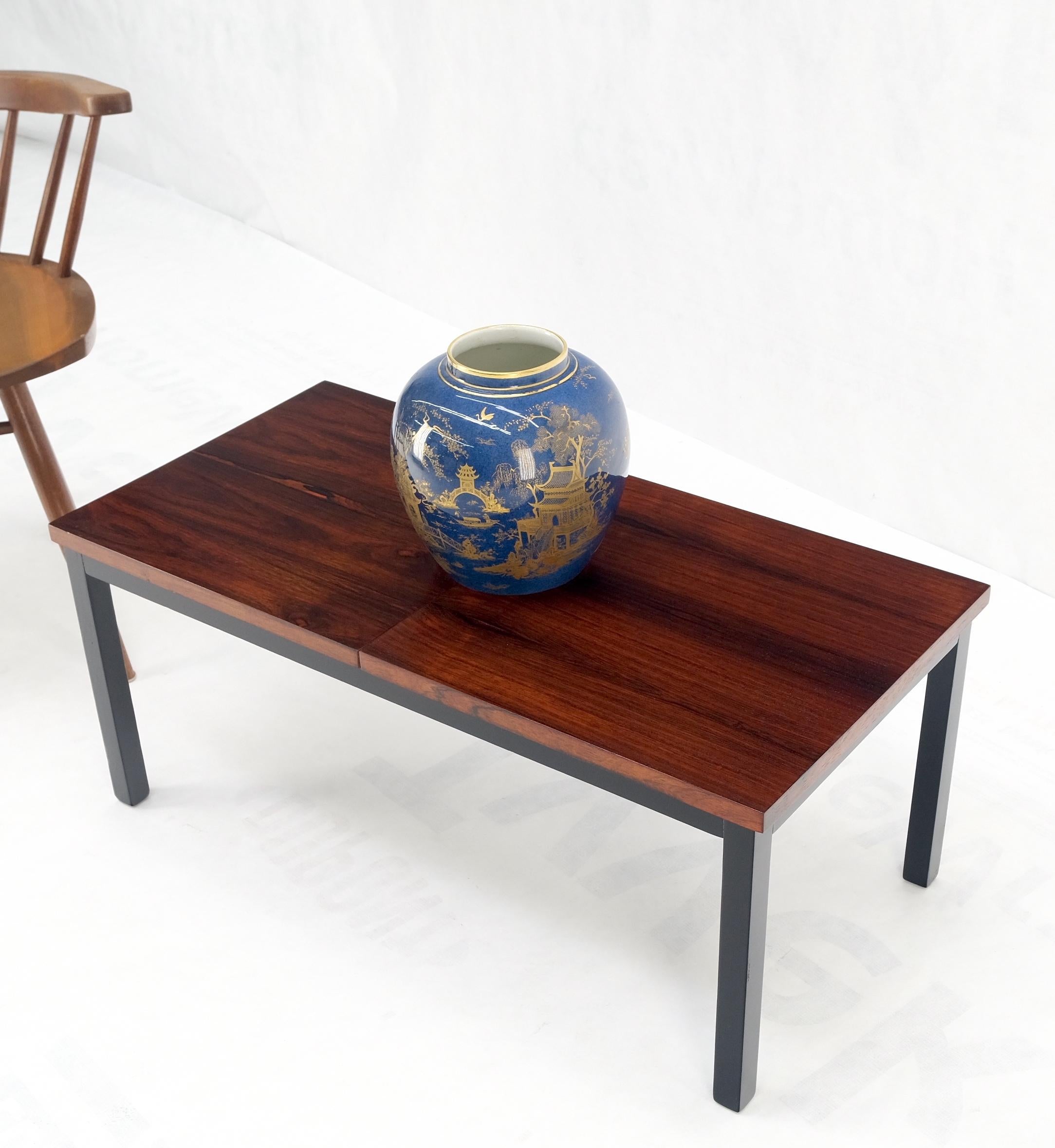 Table basse rectangulaire mi-siècle en bois de rose de Milo Baughman Thayer Coggin MINT ! en vente 5